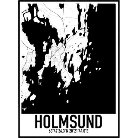 Holmsund Karta 