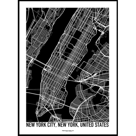 New York USA Map