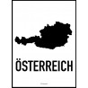 Österrike Karta