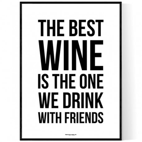 Best Wine Poster