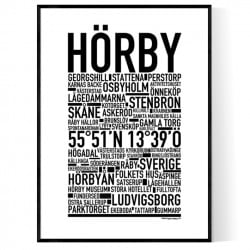 Hörby Poster