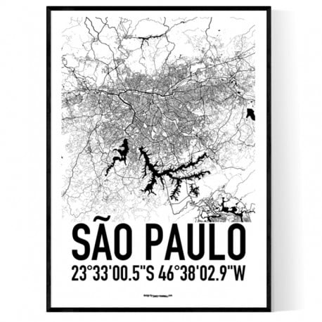 São Paulo Karta
