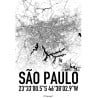 São Paulo Karta