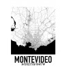 Montevideo Karta 