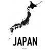 Japan Karta Poster