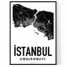 Istanbul Karta Poster