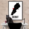 Beirut Heart Poster