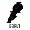 Beirut Heart Poster