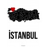 Istanbul Heart Poster