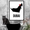 Dubai Heart Poster