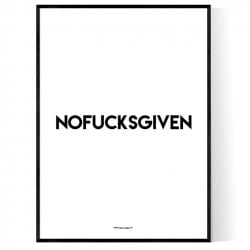 Nofucksgiven Poster