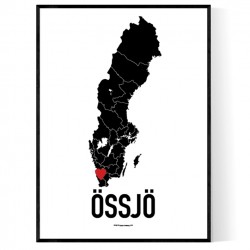 Össjö Heart Poster