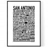 San Antonio Poster