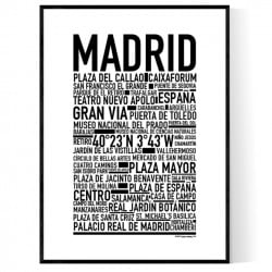 Madrid Poster