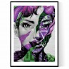 Purple Woman Poster