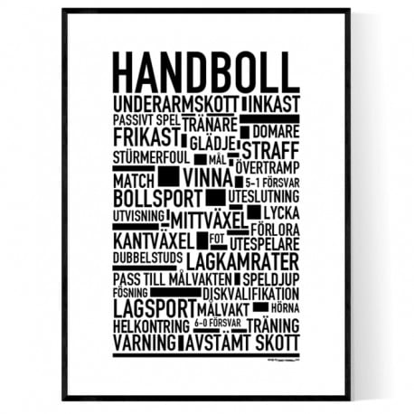 Handboll Poster