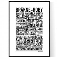 Bräkne-Hoby Poster