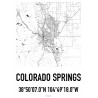 Colorado Springs Karta