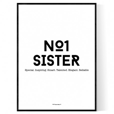 No1 Sister Poster