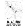 Jalasjärvi Karta Poster