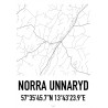 Norra Unnaryd Karta
