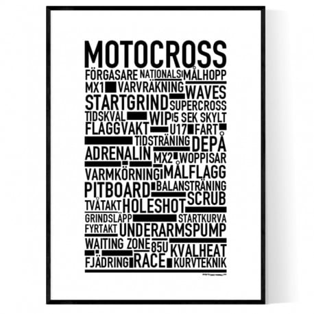 Motocross Poster