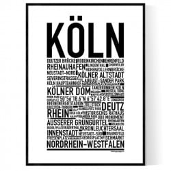 Köln Poster