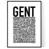 Gent Poster