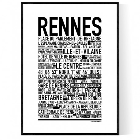 Rennes Poster