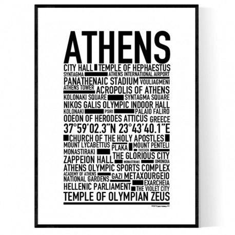 Athen Poster