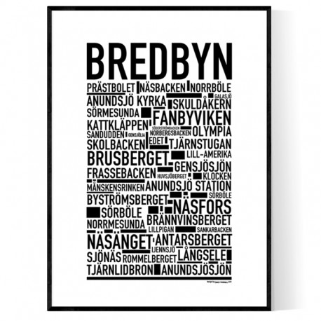 Bredbyn Poster