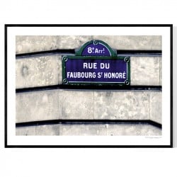 Rue Du Fauborg Paris