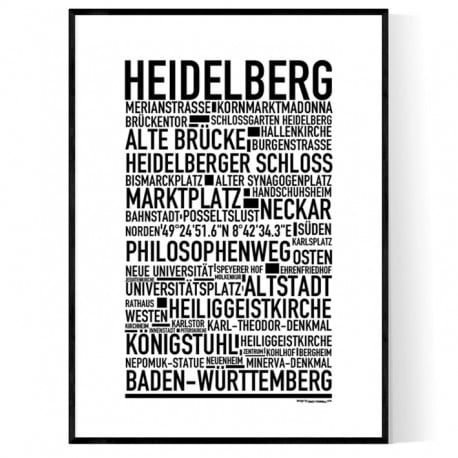 Heidelberg Poster