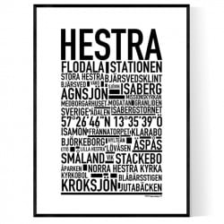 Hestra Poster