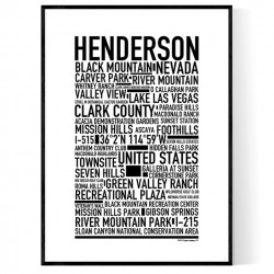 Henderson Poster