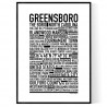Greensboro Poster