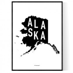 State Of Alaska Poster