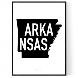 State Of Arkansas Poster