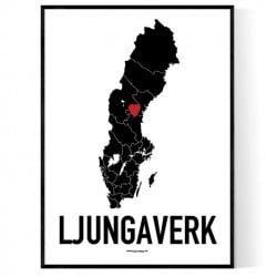 Ljungaverk Heart Poster