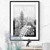New York Foto Text Poster