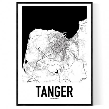 Tanger Metro Karta Poster