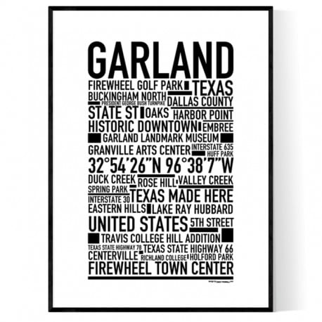 Garland Poster