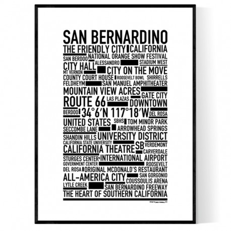 San Bernardino Poster