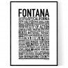 Fontana Poster