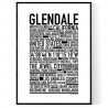 Glendale CA Poster