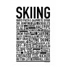 Skiing Poster
