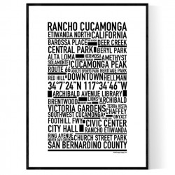Rancho Cucamonga Poster
