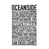 Oceanside CA Poster