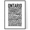 Ontario CA Poster