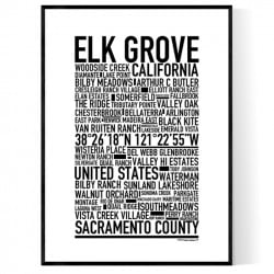 Elk Grove CA Poster